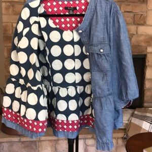 Style & Co denim top